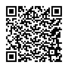 QR-koodi puhelinnumerolle +12149675457