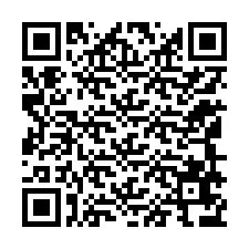 QR-koodi puhelinnumerolle +12149676706