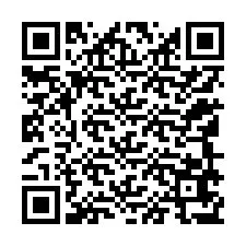 QR-koodi puhelinnumerolle +12149677308