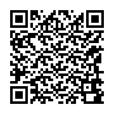 QR-Code für Telefonnummer +12149680852