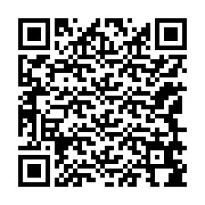 QR Code สำหรับหมายเลขโทรศัพท์ +12149684425