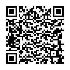 QR-код для номера телефона +12149685106