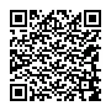 QR-koodi puhelinnumerolle +12149686203