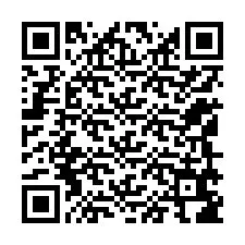 QR-Code für Telefonnummer +12149686453