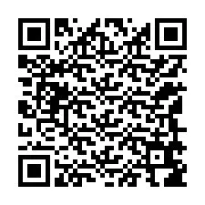 QR-Code für Telefonnummer +12149686454