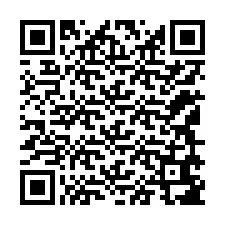 Codice QR per il numero di telefono +12149687071