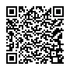 Código QR para número de telefone +12149740831