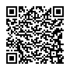 Kode QR untuk nomor Telepon +12149745272