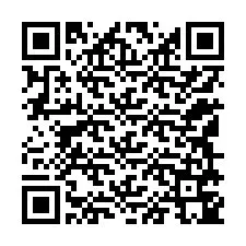 Kode QR untuk nomor Telepon +12149745274