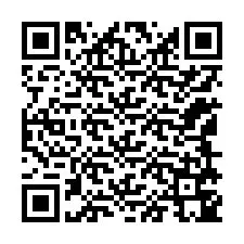 Kode QR untuk nomor Telepon +12149745285