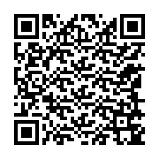 Codice QR per il numero di telefono +12149745286