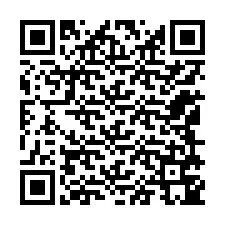 Código QR para número de telefone +12149745297