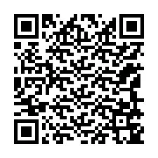 QR-код для номера телефона +12149745305