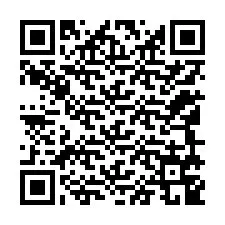 Código QR para número de teléfono +12149749409