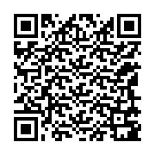 QR kód a telefonszámhoz +12149781054