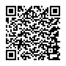 QR-Code für Telefonnummer +12149832878