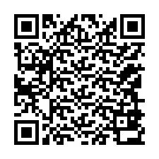 Codice QR per il numero di telefono +12149832879