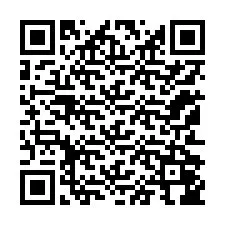 QR-код для номера телефона +12152046255