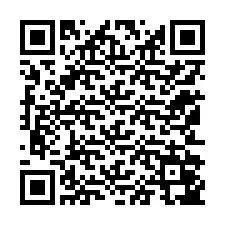 Código QR para número de teléfono +12152047426