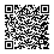 QR-code voor telefoonnummer +12152076776