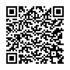 Código QR para número de telefone +12152258596