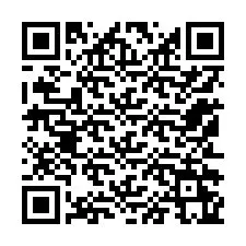 QR-Code für Telefonnummer +12152265467