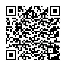 QR-code voor telefoonnummer +12152403406