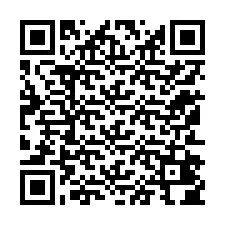 Código QR para número de telefone +12152404056