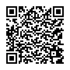 Código QR para número de teléfono +12152406542