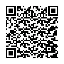 Kode QR untuk nomor Telepon +12152407384