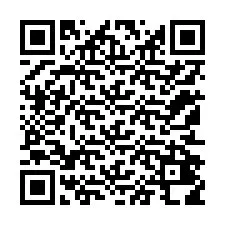 Kode QR untuk nomor Telepon +12152418281