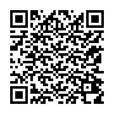 Codice QR per il numero di telefono +12152418282