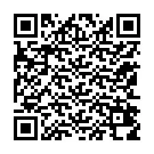 Código QR para número de telefone +12152418426