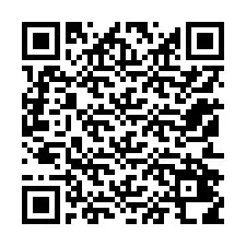 QR код за телефонен номер +12152418607