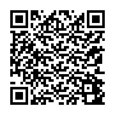 Código QR para número de teléfono +12152442602