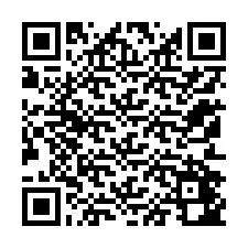 QR-koodi puhelinnumerolle +12152442603