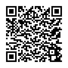 QR-koodi puhelinnumerolle +12152442607