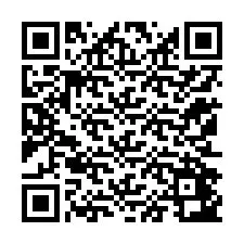 QR-koodi puhelinnumerolle +12152443692