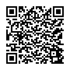 Código QR para número de teléfono +12152443694