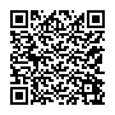 QR код за телефонен номер +12152467632