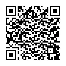 QR kód a telefonszámhoz +12152489632