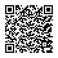 QR код за телефонен номер +12152536485