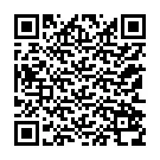 QR-код для номера телефона +12152538614