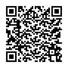 QR-code voor telefoonnummer +12152568588