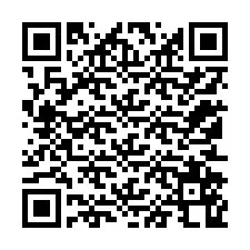 Codice QR per il numero di telefono +12152568589