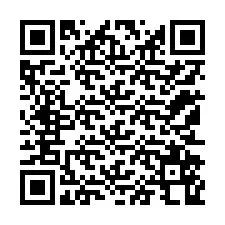 QR-code voor telefoonnummer +12152568591