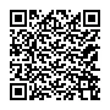 QR-Code für Telefonnummer +12152568675