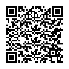 QR Code สำหรับหมายเลขโทรศัพท์ +12152568676