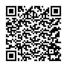 QR-koodi puhelinnumerolle +12152571750