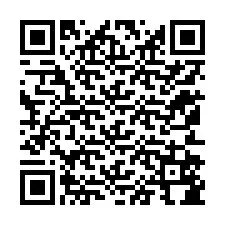 QR-code voor telefoonnummer +12152584002